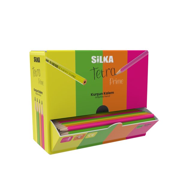 144 PCS TETRA PRIME NEON PENCIL STAND