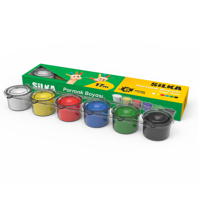 17ml 6 COLOR FINGER PAINT