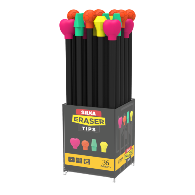 36 PCS ERASER TIPS PENCIL ERASER