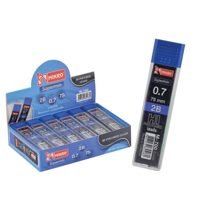M-700 75MM 2B PENCIL LEAD 0.7MM