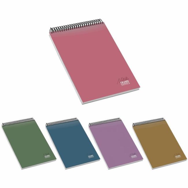 ST. 17x24 TREND METALLIC LINED NOTEBOOK