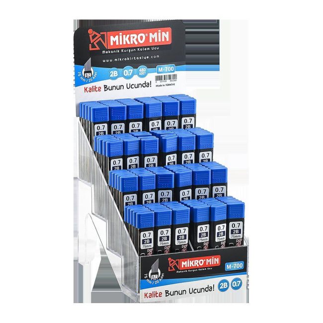 M-700 75MM PENCIL LEAD WITH STAND (240 PCS)