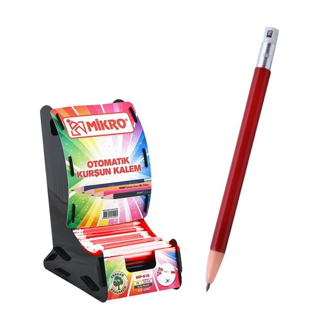 ST. PRO-618 2MM MECHANICAL PENCIL RED