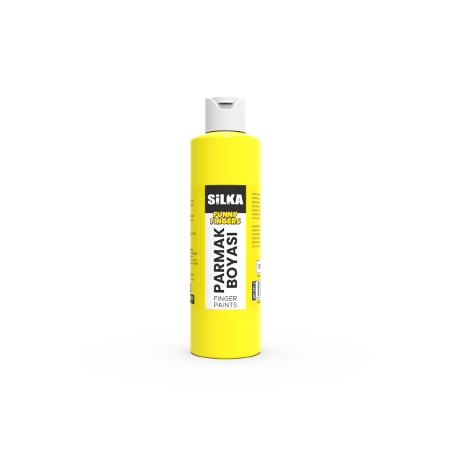 250ml YELLOW FINGER PAINT