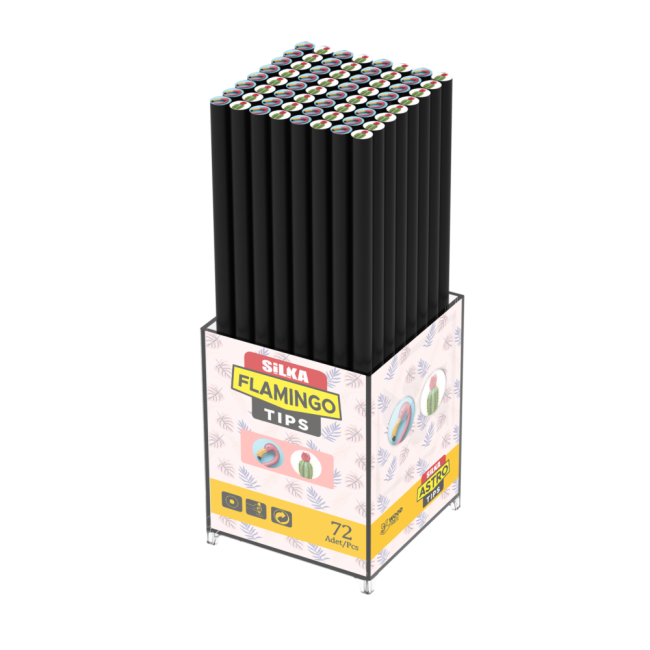 72 PCS FLAMINGO TIPS PENCIL