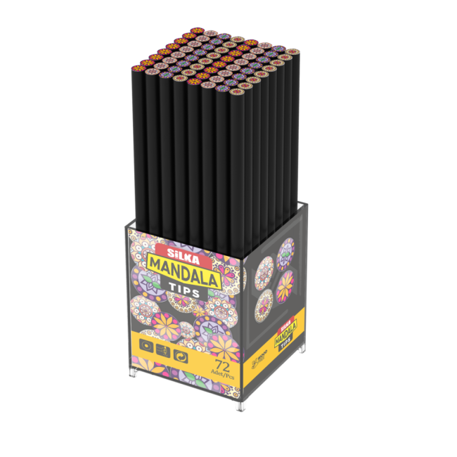 72 PCS MANDALA TIPS PENCIL