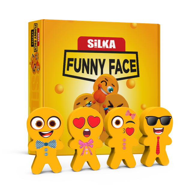 FUNNY FACE ERASER