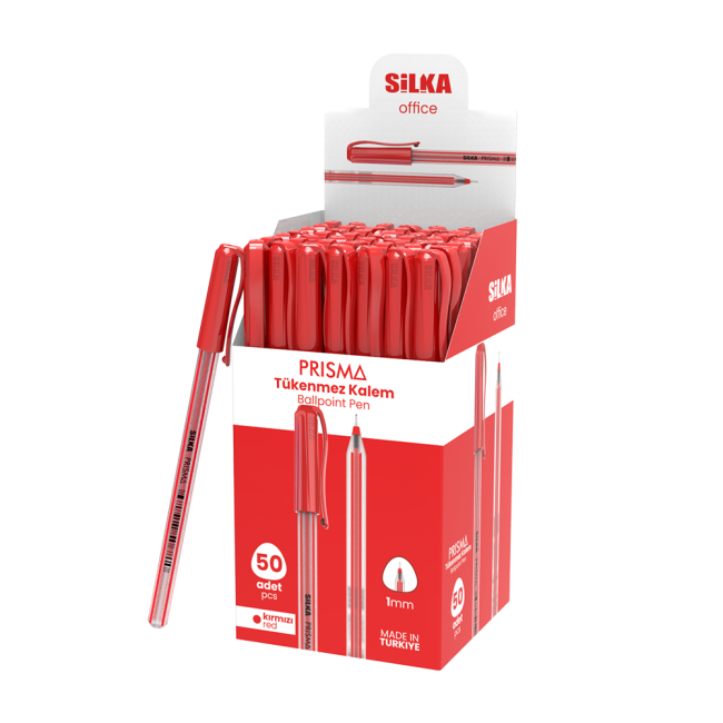 PRISMA RED BALLPOINT PEN