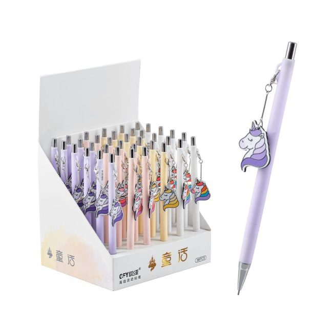 ST. 9972-36 UNICORN MECHANICAL PENCIL WITH STAND 0.7MM