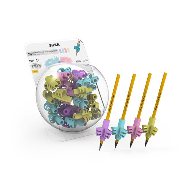 PASTEL 72 PCS PENCIL GRIP