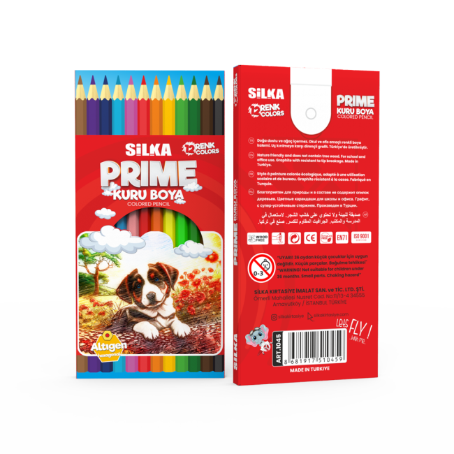 12 PIECE PRIME COLORED PENCIL