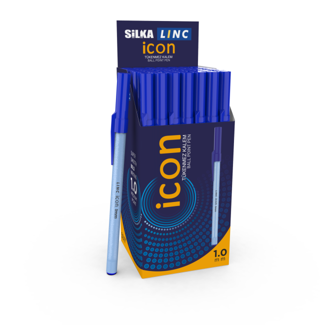ICON BLUE BALLPOINT PEN