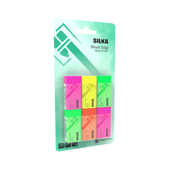 30 SMALL 6 PCS NEON BLISTER SET