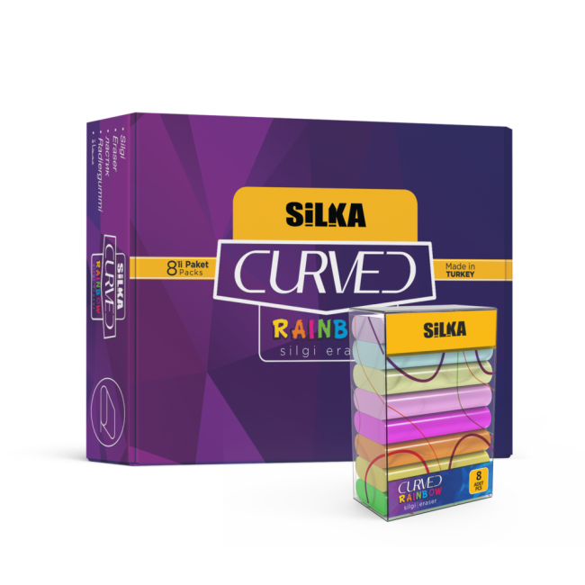 CURVED RAINBOW ERASER