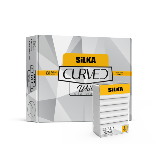 CURVED WHITE ERASER