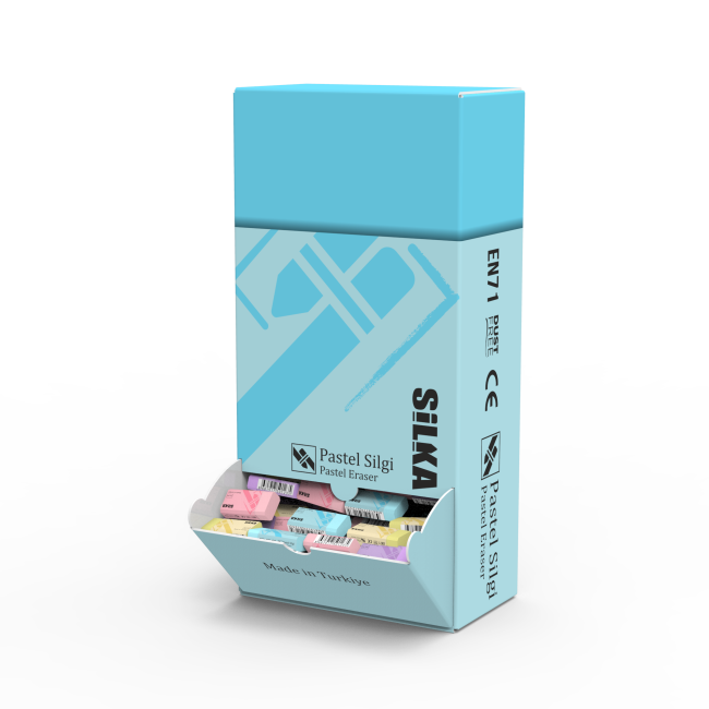 240 PCS PASTEL STAND ERASER