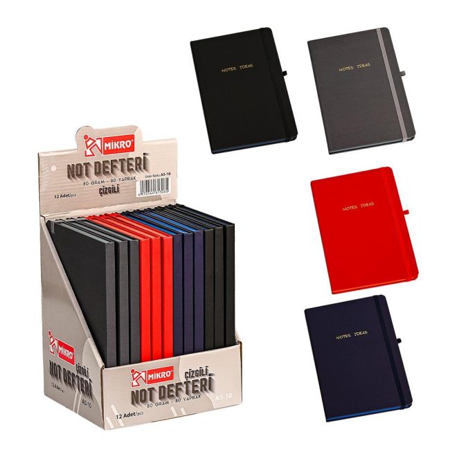 A5-10 LINED NOTEBOOK WITH STAND