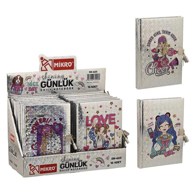 GN-623 MEMORY DIARY – ELEGANT, TRENDY & A BESTSELLER!