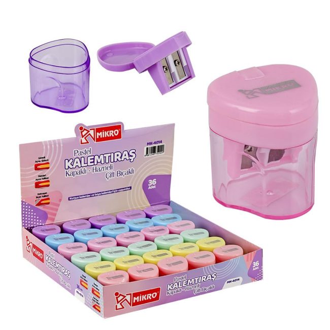 ST. MK 4014-36 COVERED SHAVINGS CONTAINER DOUBLE-BLADE SHARPENER