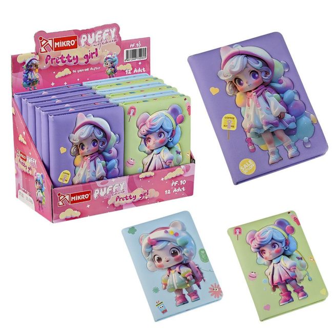 PUFFY PF-10 PRETTY GIRL NOTEBOOK