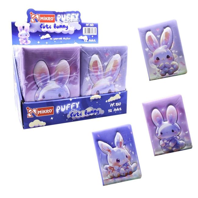 PUFFY PF-130 CUTE BUNNY NOTEBOOK