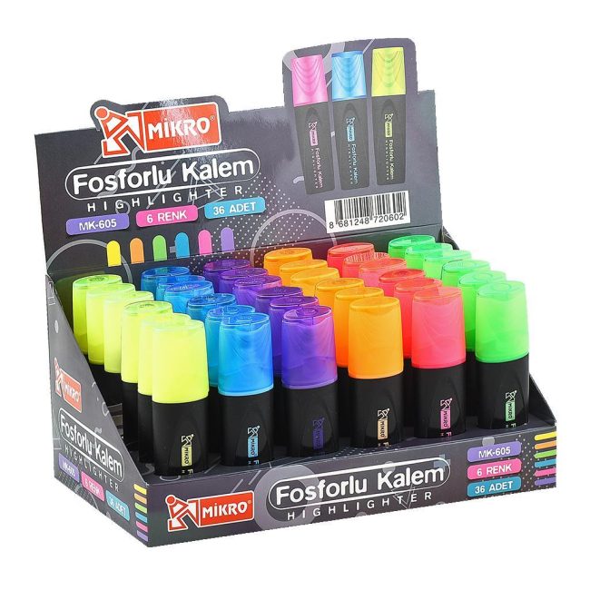 ST. MK-605-36 COLORFUL HIGHLIGHTER