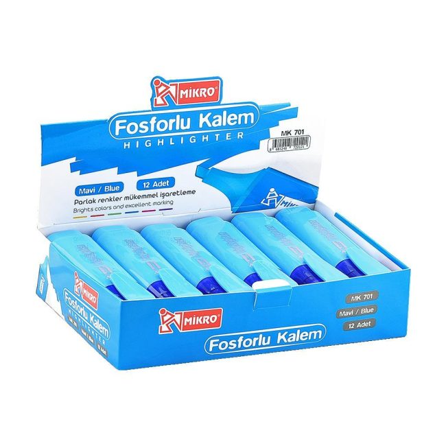 ST. MK 701-12 BLUE HIGHLIGHTER