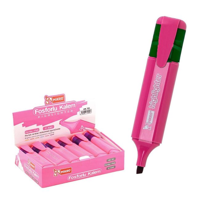 ST. MK 701-12 PINK HIGHLIGHTER