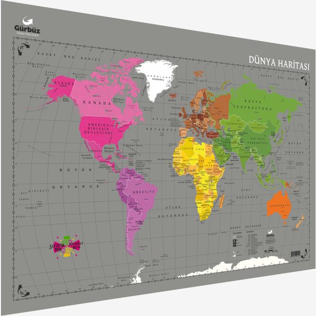 ð✨ Scratchable World Map – 35x50cm ð¨ - Image 3