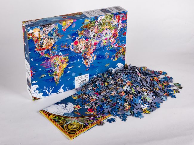 ð§©⚔️ Mythological Puzzle – 1000 Pieces of Legendary Adventure!