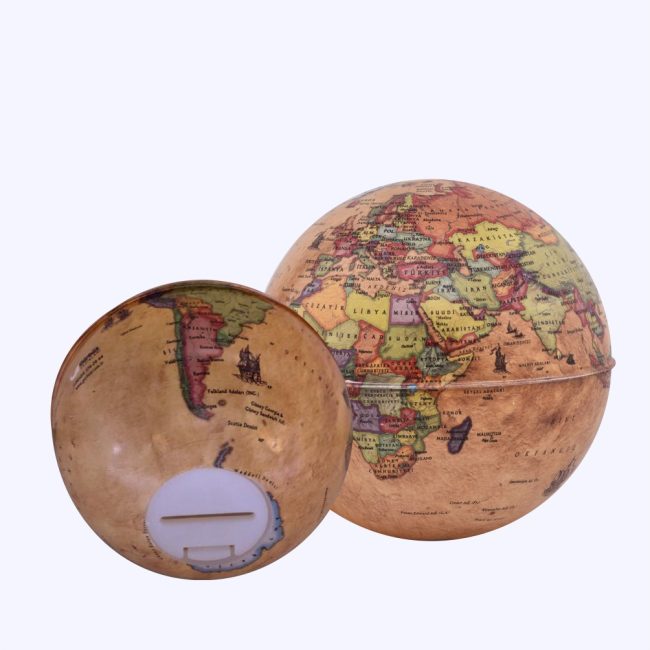 ðð° ø 10cm Antique Globe Money Bank – A Timeless Way to Save!