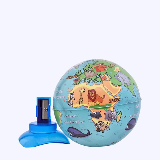 ð¦ð 10cm Animal-Themed Globe Pencil Sharpener - Image 2
