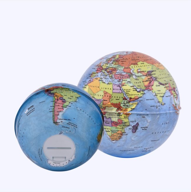 ðð° ø 10cm Political Globe Money Bank – Save & Learn in Style!