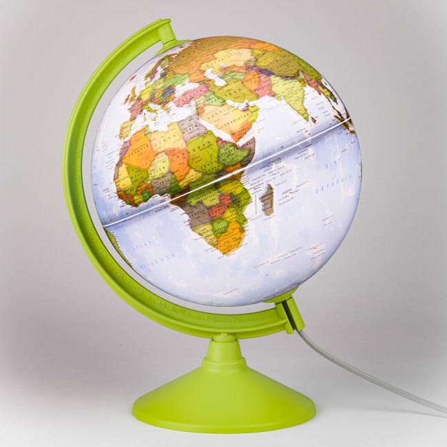 ðð¡ Ø 20cm Physical Globe with Light – Explore Earth - Image 2
