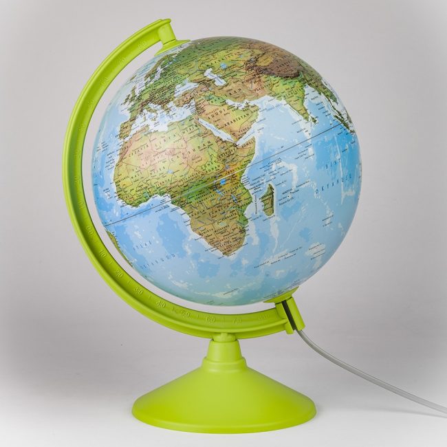 ðð¡ Ø 20cm Physical Globe with Light – Explore Earth