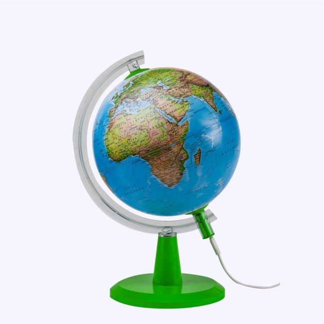 ð✨ ø 20cm Modern Physical Globe with LED Lighting