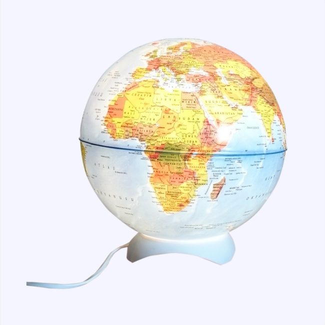 ðð¡ ø 26cm Globe Light Lamp – Illuminate Your Space with the World! ✨ - Image 2