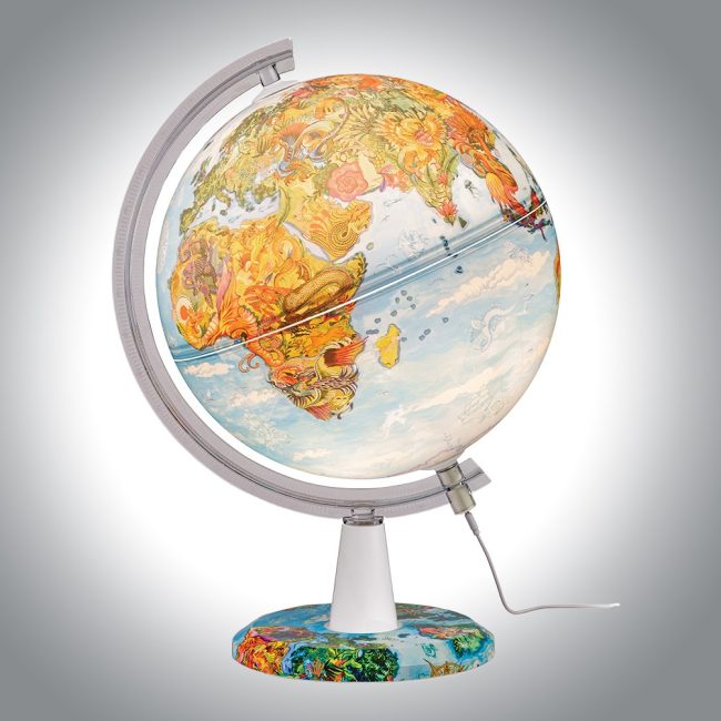 ðð¡ Art Modern Fantastik Globe Ø 30cm – LED Light-Up Beauty! - Image 2