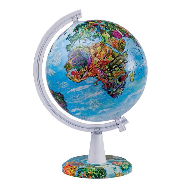 ð¨ð Modern Art Globe – Explore Beauty & Adventure! ✨