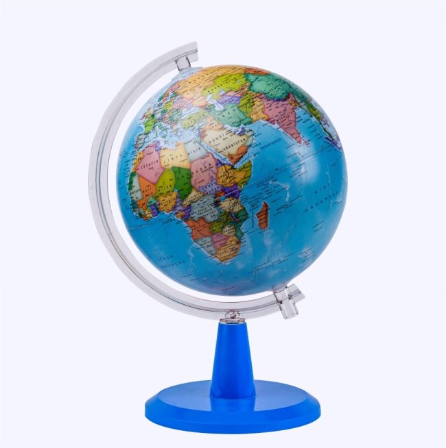 ð 26cm Modern Globe – Learn & Light Up Any Room