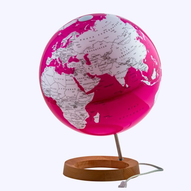 ð ø 33cm Fuchsia Globe – Bold Style Meets Radiant Light!